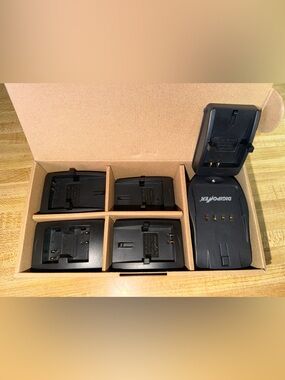 Travel Battery Charger and Adapter Set in Black Digipower vacation travel cruise